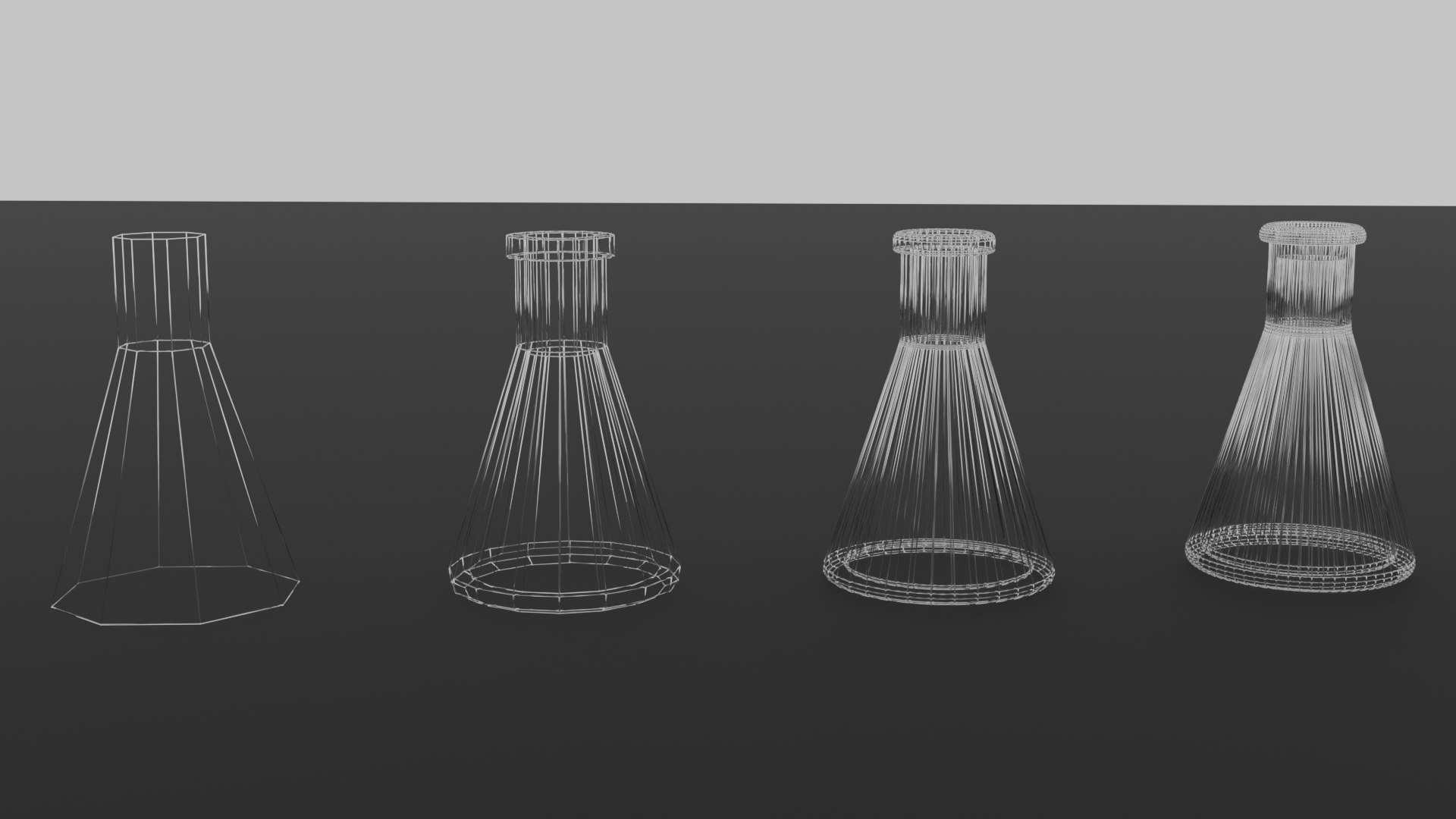 Lab Flaks 3D Model - TurboSquid 2337547