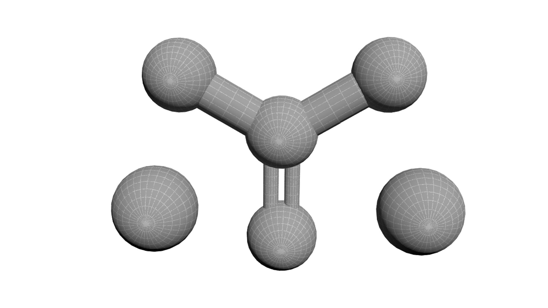 3D Sodium Carbonate Molecule Na2co3 - TurboSquid 1426874