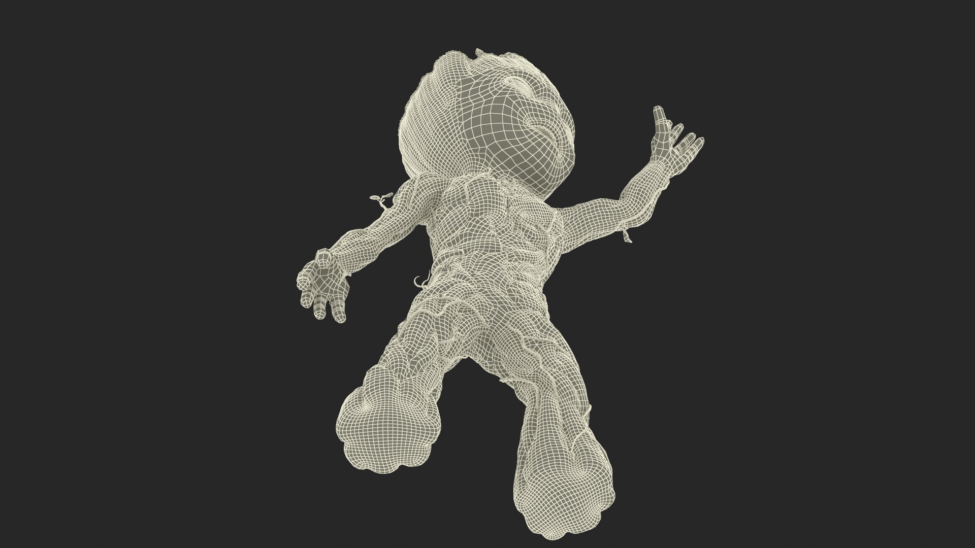 Groot Waving His Hand Model - TurboSquid 2270297
