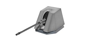 Otobreda 76mm naval gun gameready