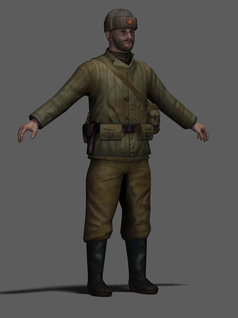 Soviet 3d model