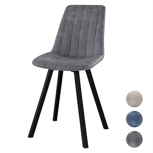 3D Chair B224-M TOB SD BK model