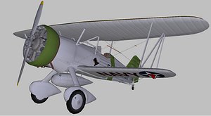 3D model airplane