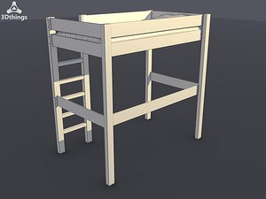 3d model bed