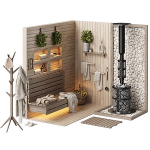 3D Accessories bath and sauna 4