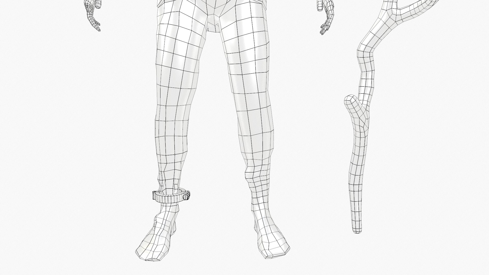 Blind Character Model - TurboSquid 1233531