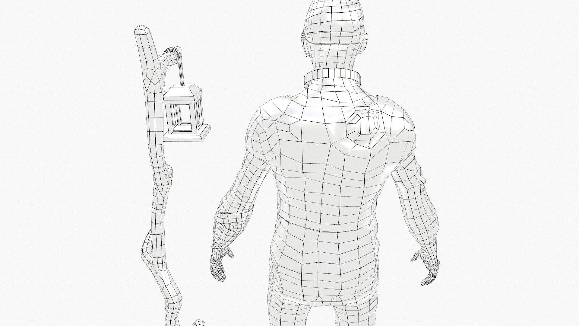 Blind Character Model - TurboSquid 1233531