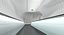 Travelator Tunnel 3D Model