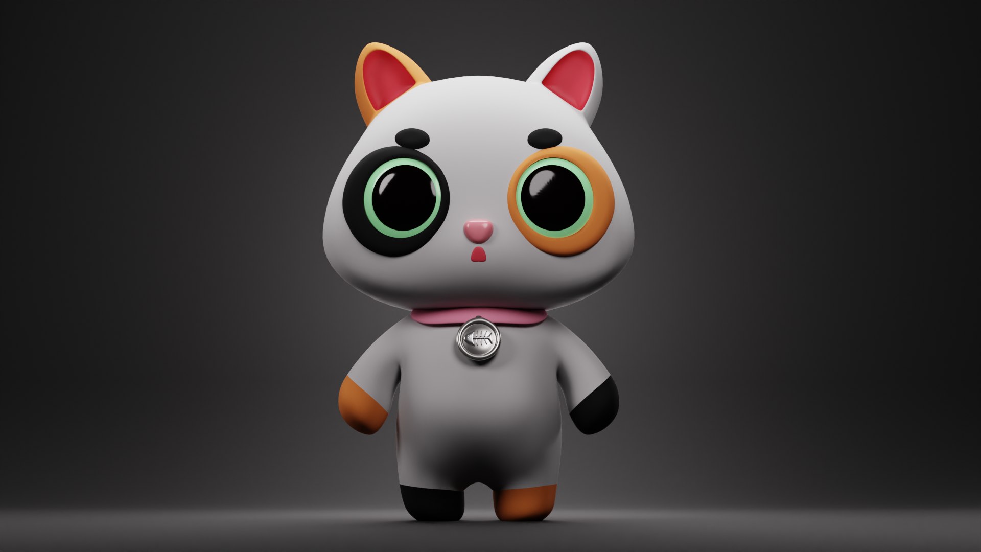 Cartoon Cats Collection Model - TurboSquid 2255420