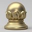 Carved Finial 3D model