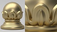 Carved Finial