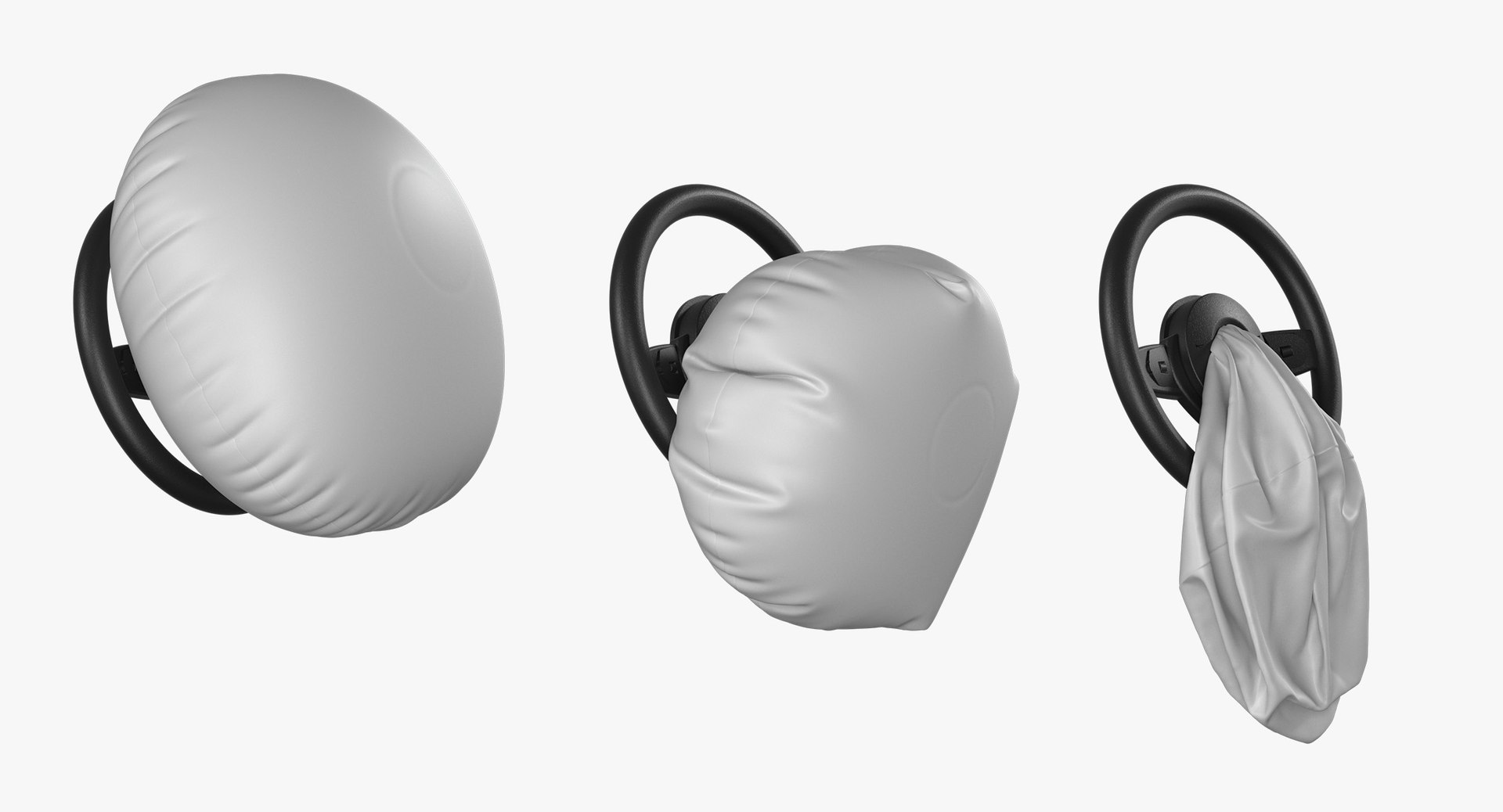3d Model Of Driver Airbag