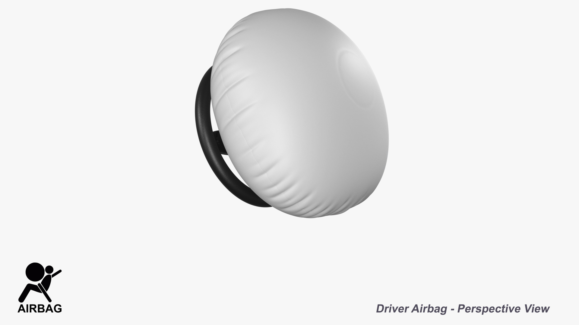Safety Airbag Animated for Cinema4d 3D model animated