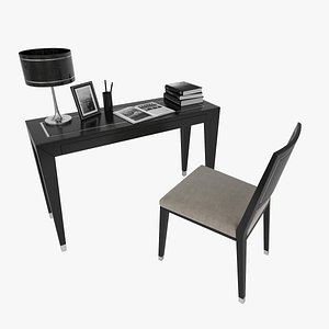 writing desk chair 3D model
