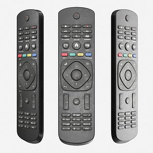 3D dirty tv remote control