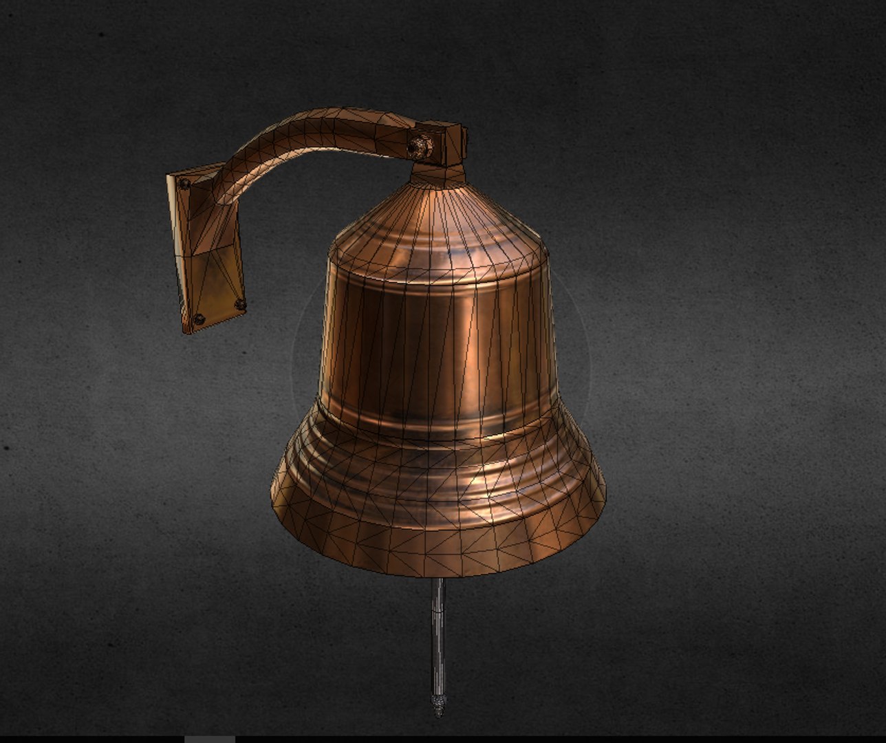 3d Model Bell Pbr