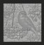 Bas-relief of birds and flowers