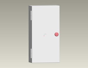 cabinet rittal 3d model