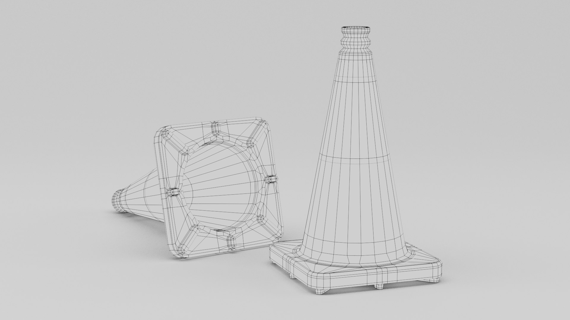 3D Traffic Cones Pack Model - TurboSquid 2252408