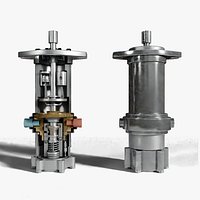 Hydraulic Axial piston pump Cutaway