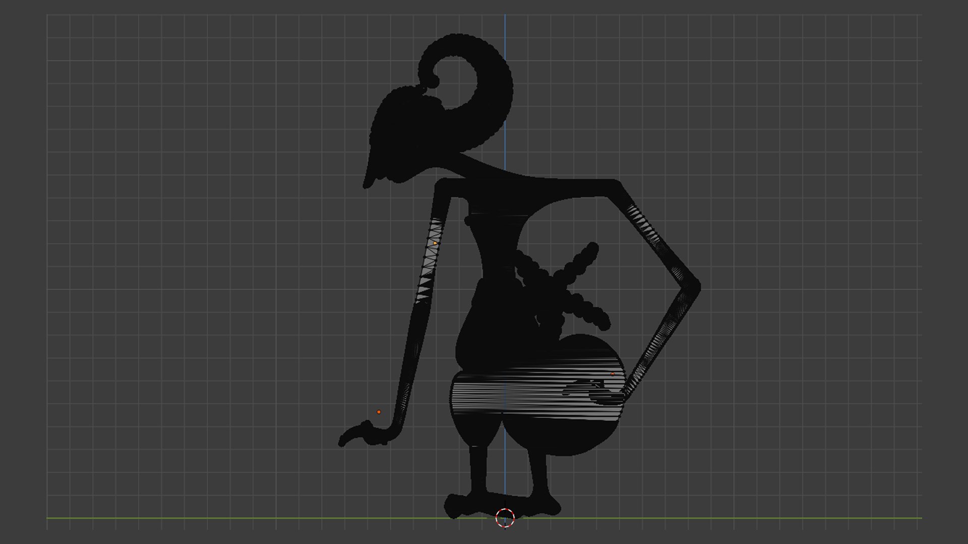 3D Wayang Kulit Arjuna - TurboSquid 2232056