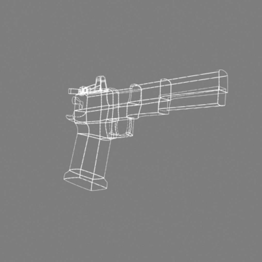 Colt Infinity Gun 3d Model