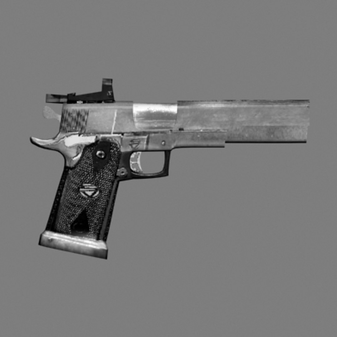 Colt Infinity Gun 3d Model