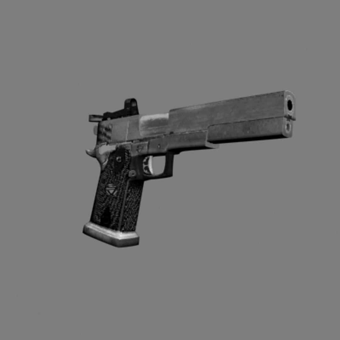 Colt Infinity Gun 3d Model