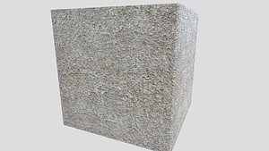 pbr old concrete 3D