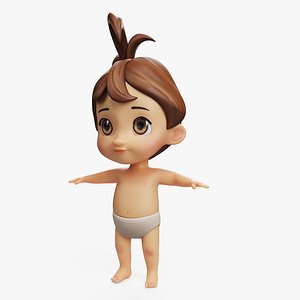 Cartoon Baby Character