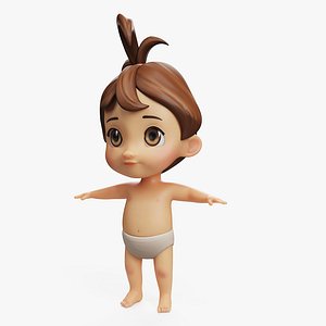 Cartoon Baby Character