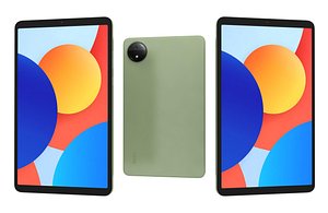 Xiaomi Redmi Pad SE 4G Green Low Poly 3D model