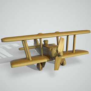 Wooden Airplane Toy