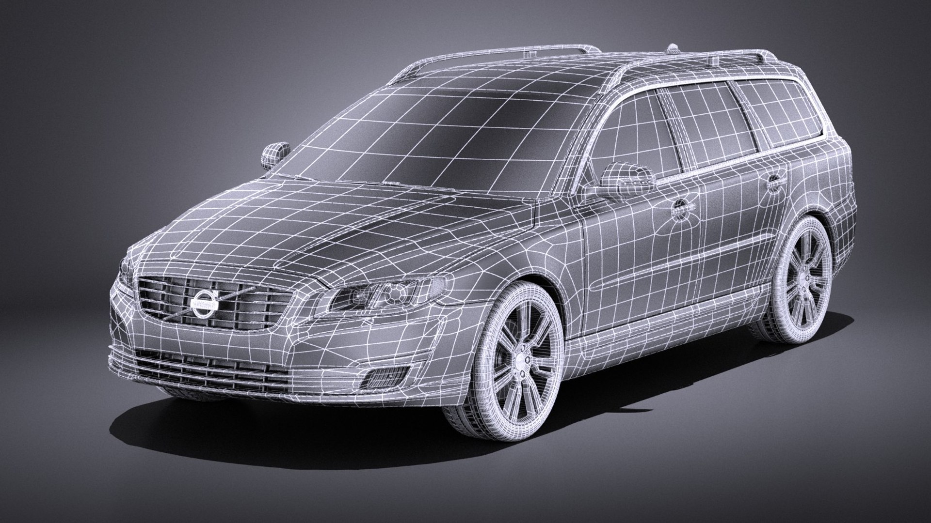 3D 2014 V70 - TurboSquid 1299261