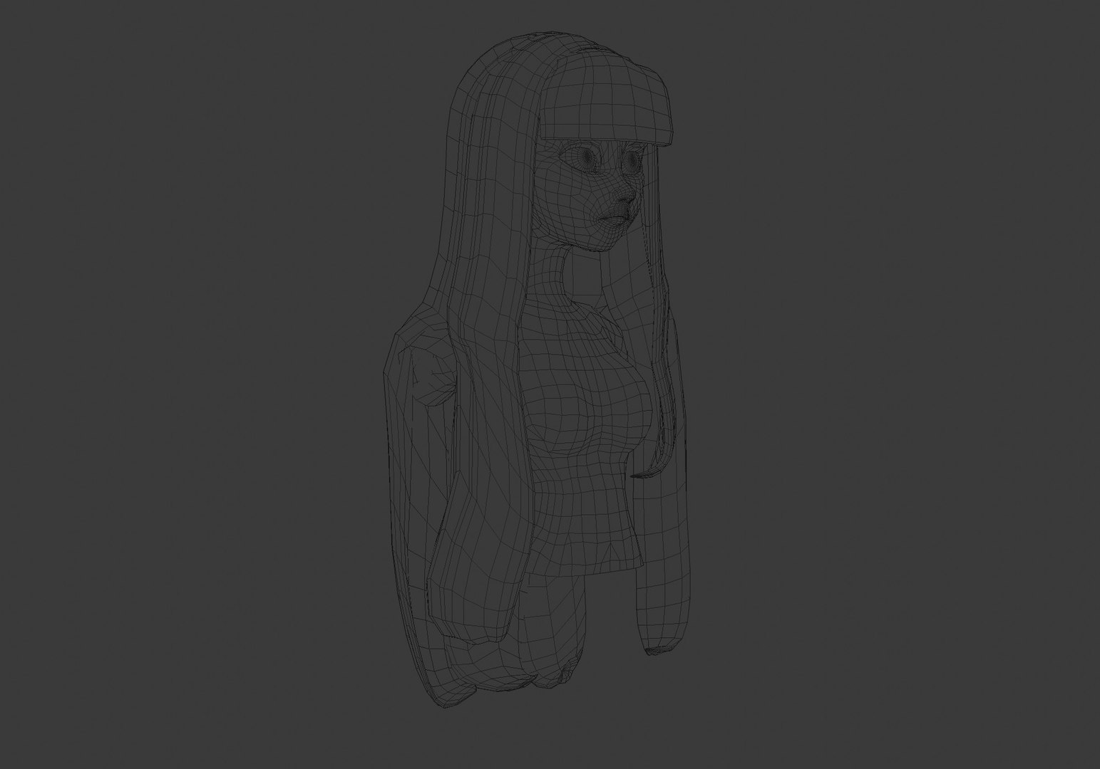 cartoon long hairstyle 3D https://p.turbosquid.com/ts-thumb/B0/ioIalj/Mb/wire0002/jpg/1656786809/1920x1080/fit_q87/9a3548c057bd57885180ede31e1367951d39ed9a/wire0002.jpg