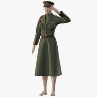 female army uniform with texture