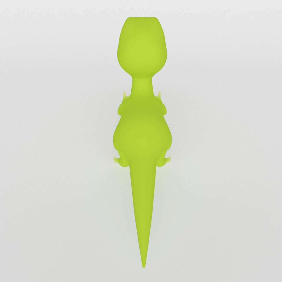 Dinosaur Cute Cartoon 3D Model - TurboSquid 1479197