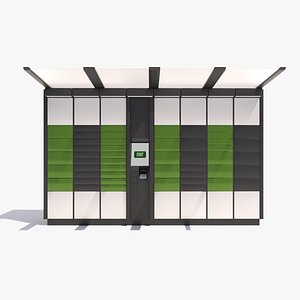 Parcel Locker 3D