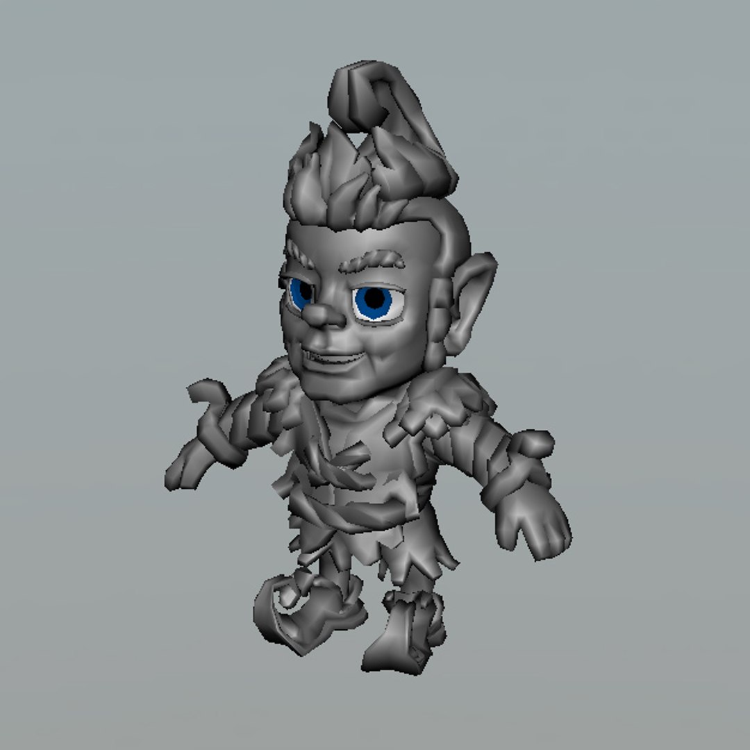 gnome rig 3d max