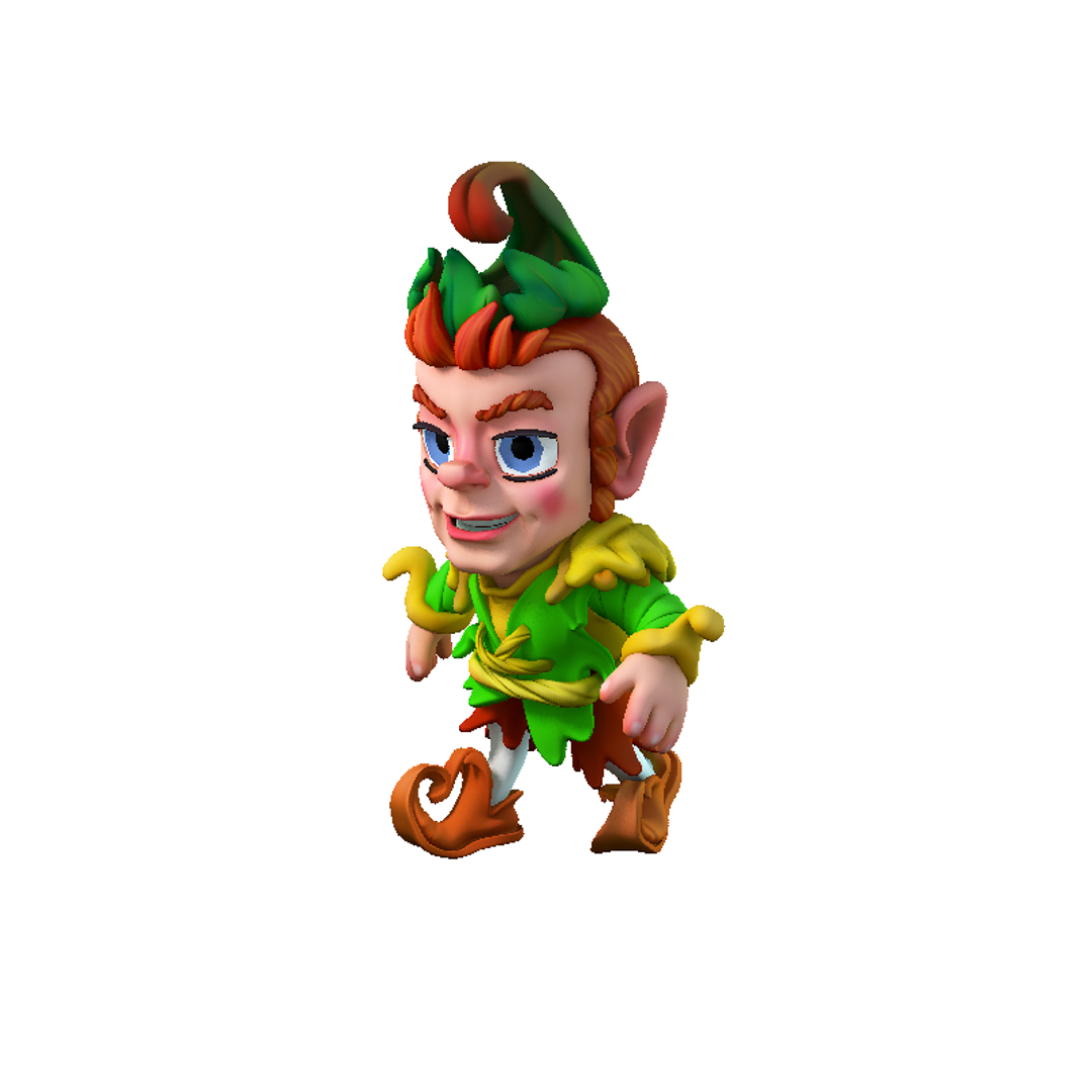gnome rig 3d max