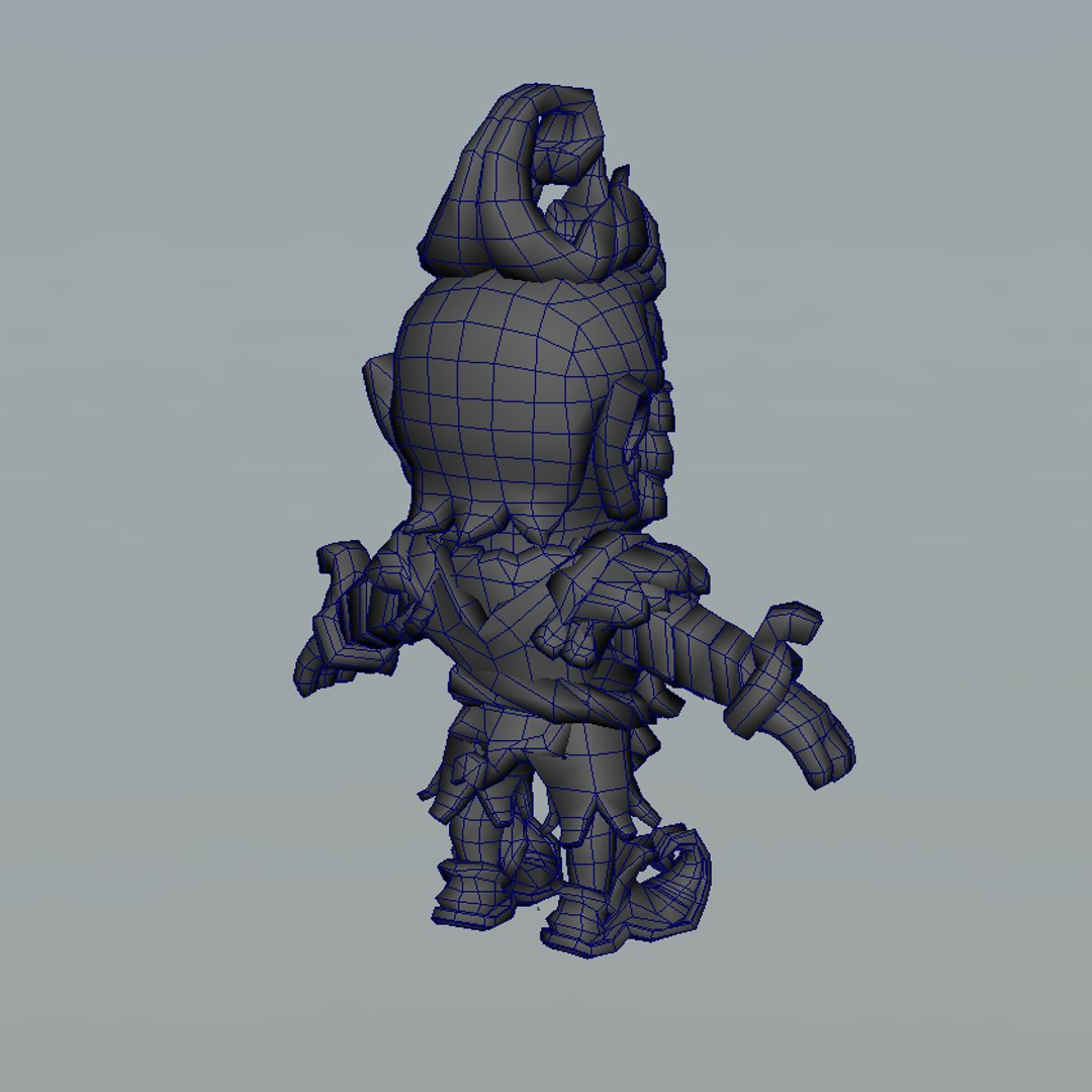 gnome rig 3d max