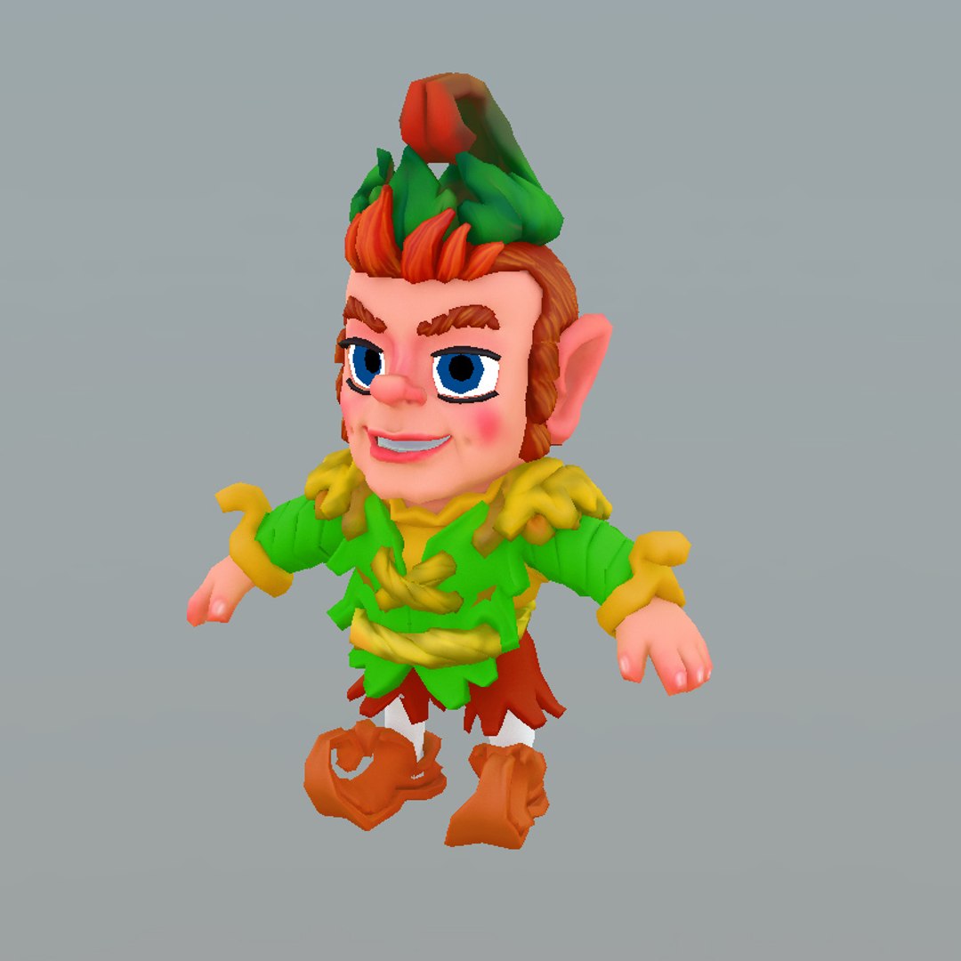 gnome rig 3d max