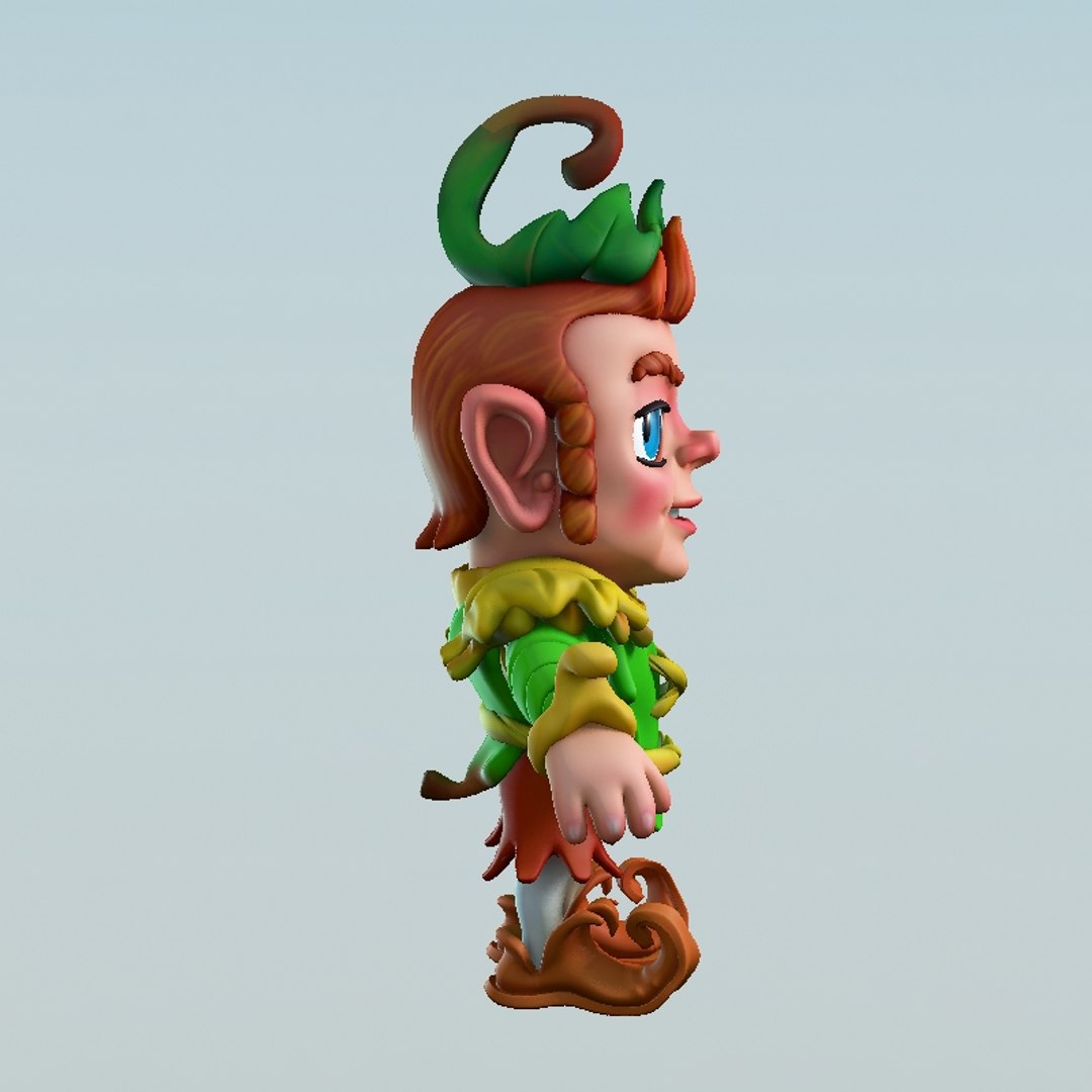 gnome rig 3d max