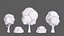 Trees Cartoon V33 3D