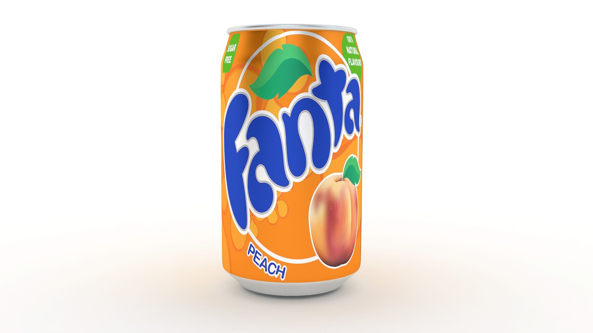 Fanta Can 3D Model - TurboSquid 2084691
