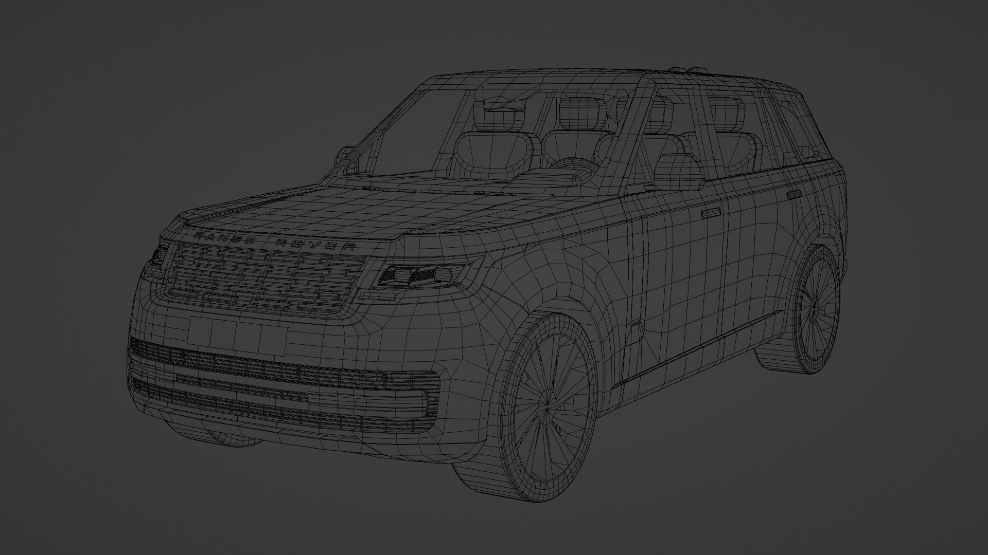 Land Rover Range Rover 3D Model - TurboSquid 2347291