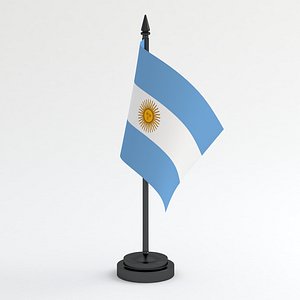Table Flag Argentina
