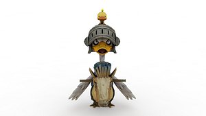 3D model Duck cartoon character