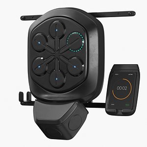 Wall-Mounted Boxing Reflex Trainer Black