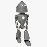 Low Poly Cute Robot